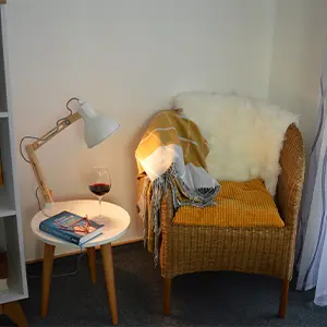 Gemütliche Leseecke